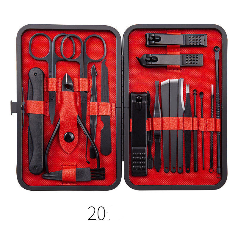 Professional Nail Care Set – Stainless Steel Clippers, Trimmers & Pedicure Tools