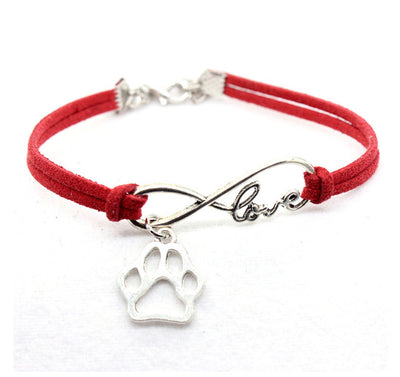 Hand-woven Infinite Love Pet Bracelet