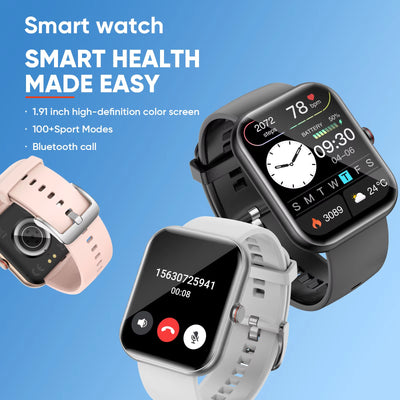 Big Screen Smart Sports Watch Bluetooth Call AI Intelligent Voice Assistant