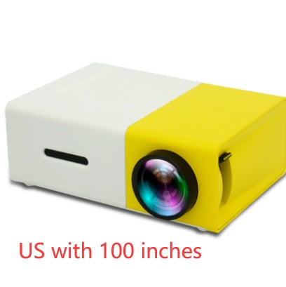 Portable Projector 3d HD LED Home Theater Cinema HDMI-compatible Mini Projector