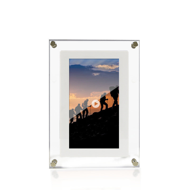 Digital Video Player, Digital Photo Frame Vertical Display with 1GB and Battery