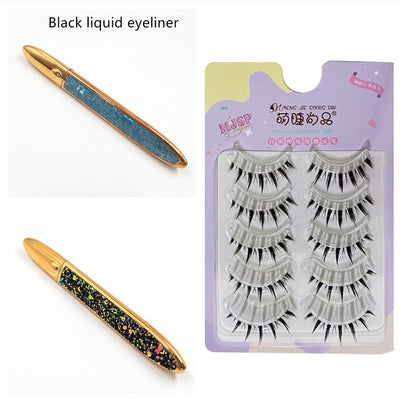 False Eyelashes Self-adhesive Eyeliner Multi-color