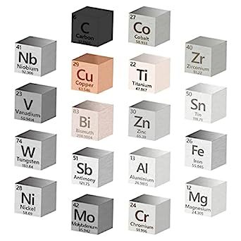 Periodic Table Of Elements Cube Collection