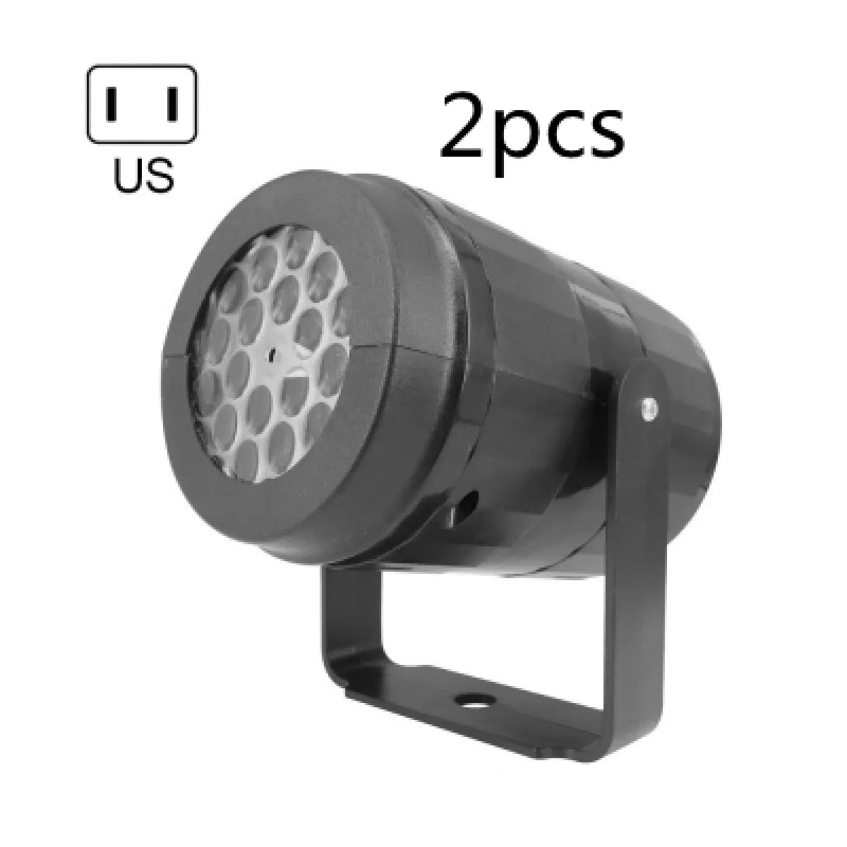 Snowflake LED Projector Light – Rotating Xmas Pattern for Outdoor Holiday Decor