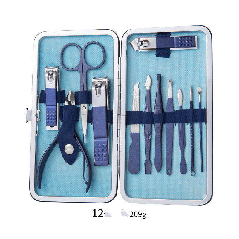 Professional Nail Care Set – Stainless Steel Clippers, Trimmers & Pedicure Tools