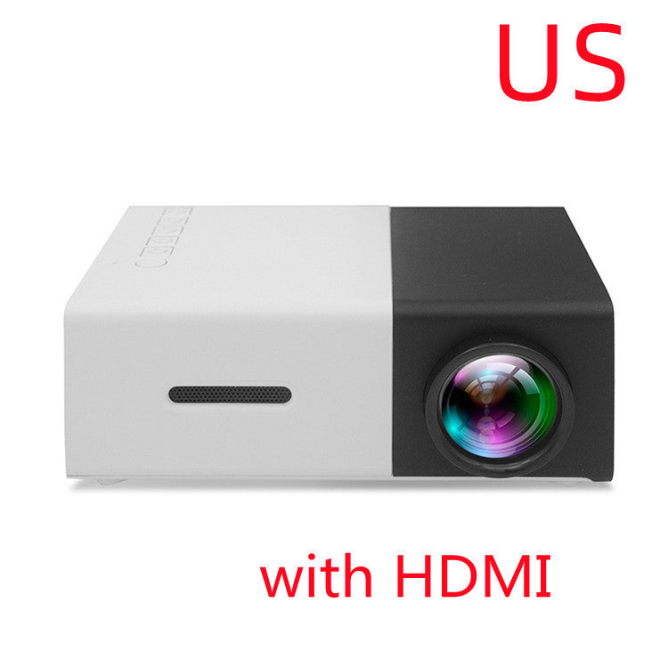 Portable Projector 3d HD LED Home Theater Cinema HDMI-compatible Mini Projector