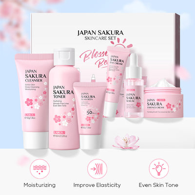 Skin Care Set JAPAN SAKURA Women Beauty Gift Set