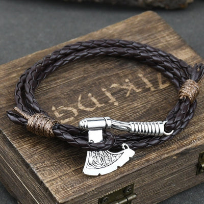 Viking Leather Bracelet