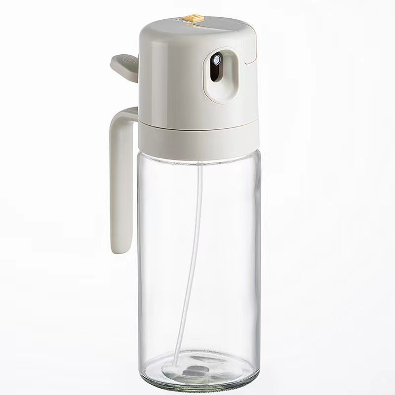 2-in-1 Oil Sprayer Bottle, BBQ Cooking Oil Dispenser, Olive Oil Pourer, Vinegar Bottle