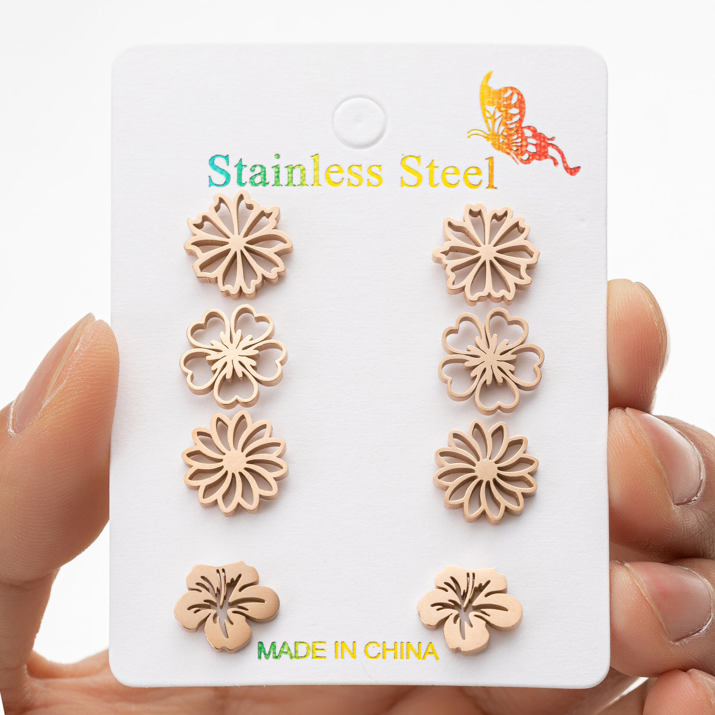 Fashion Simulation Stud Earrings Little Suit