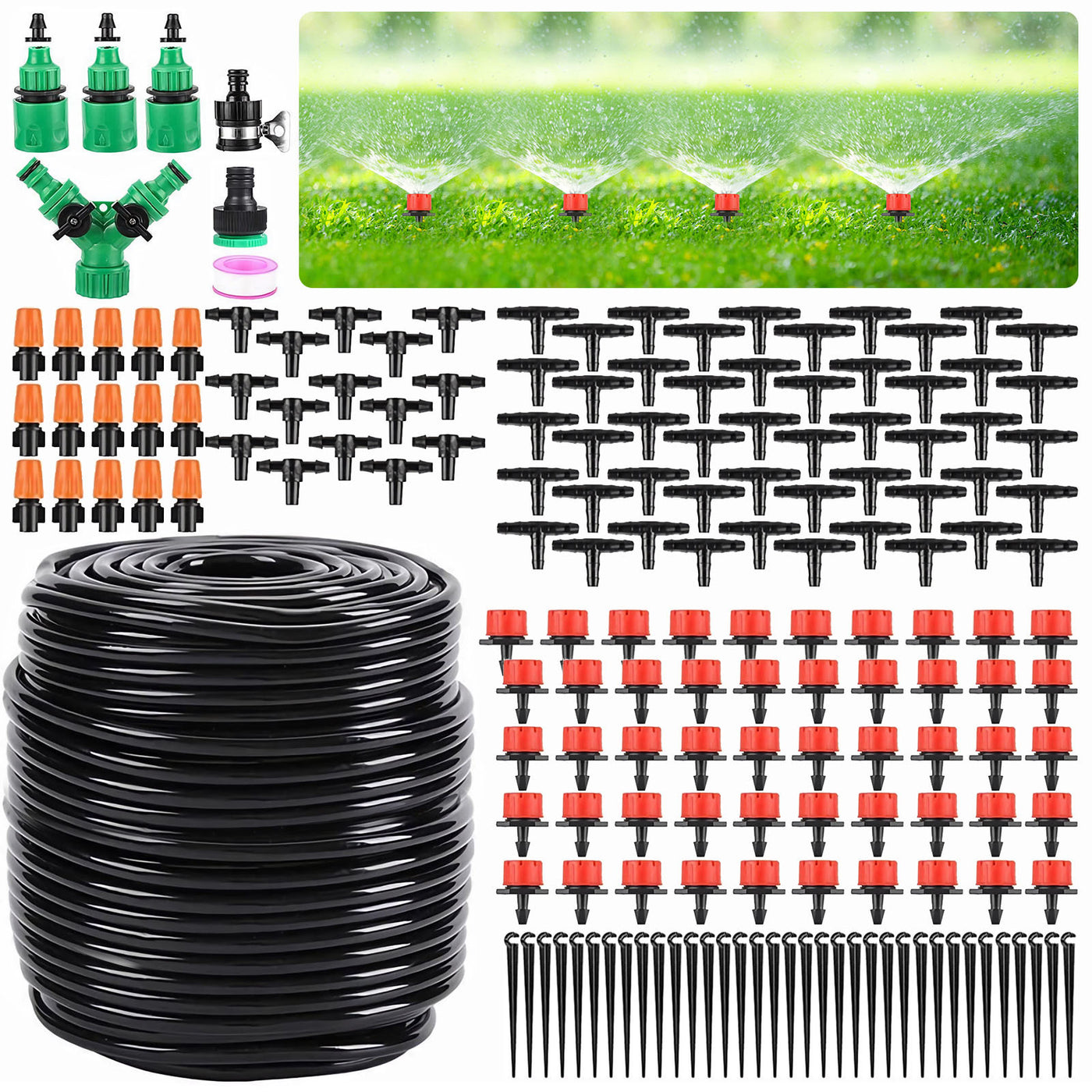 Greenhouse Micro Automatic Drip Irrigation System Kit