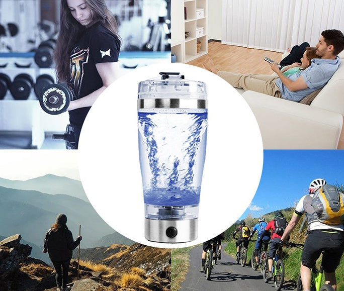 Electric Protein Shake Bottle, Milk, Coffee Blender