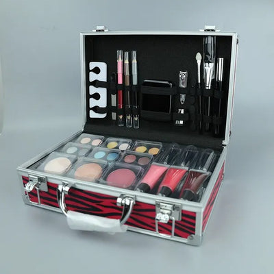 All In One Makeup Set, Eyeshadow Palette, Lip Gloss Blush and Accessories