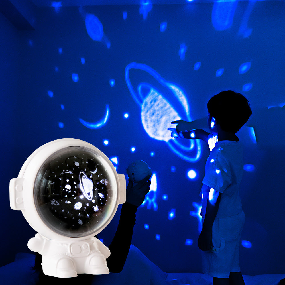 Galaxy Star Projector – Astronaut Starry Sky Night Light