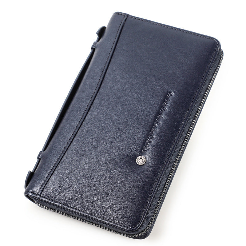 Cowhide Men's Multifunctional Wallet