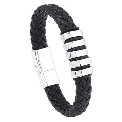 Multi-layer Leather Woven Bracelet