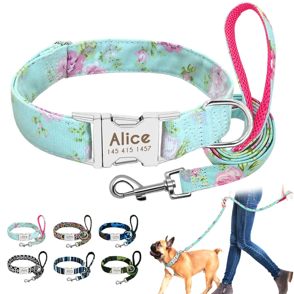 Personalized Nylon Pet Collars