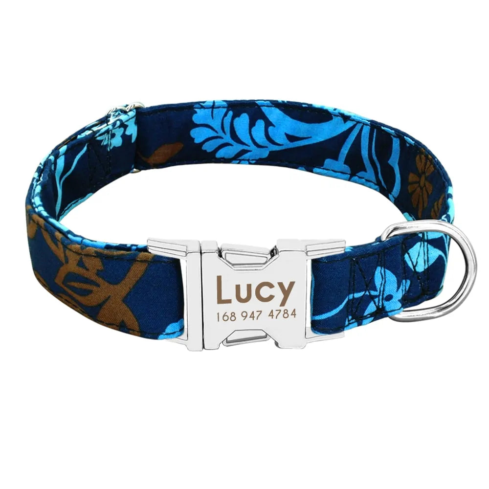 Personalized Nylon Pet Collars