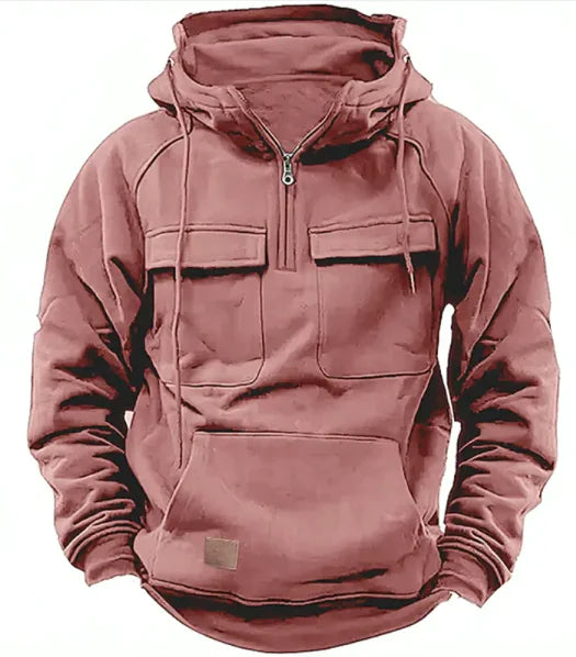 Fall Winter Hooded Young Men's Workwear