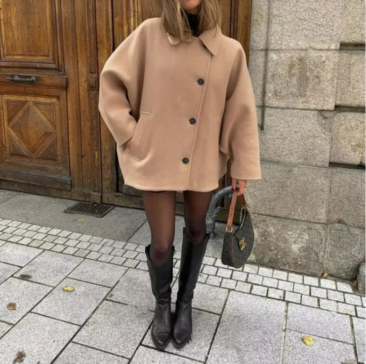 Cozy Chic Wool Coat