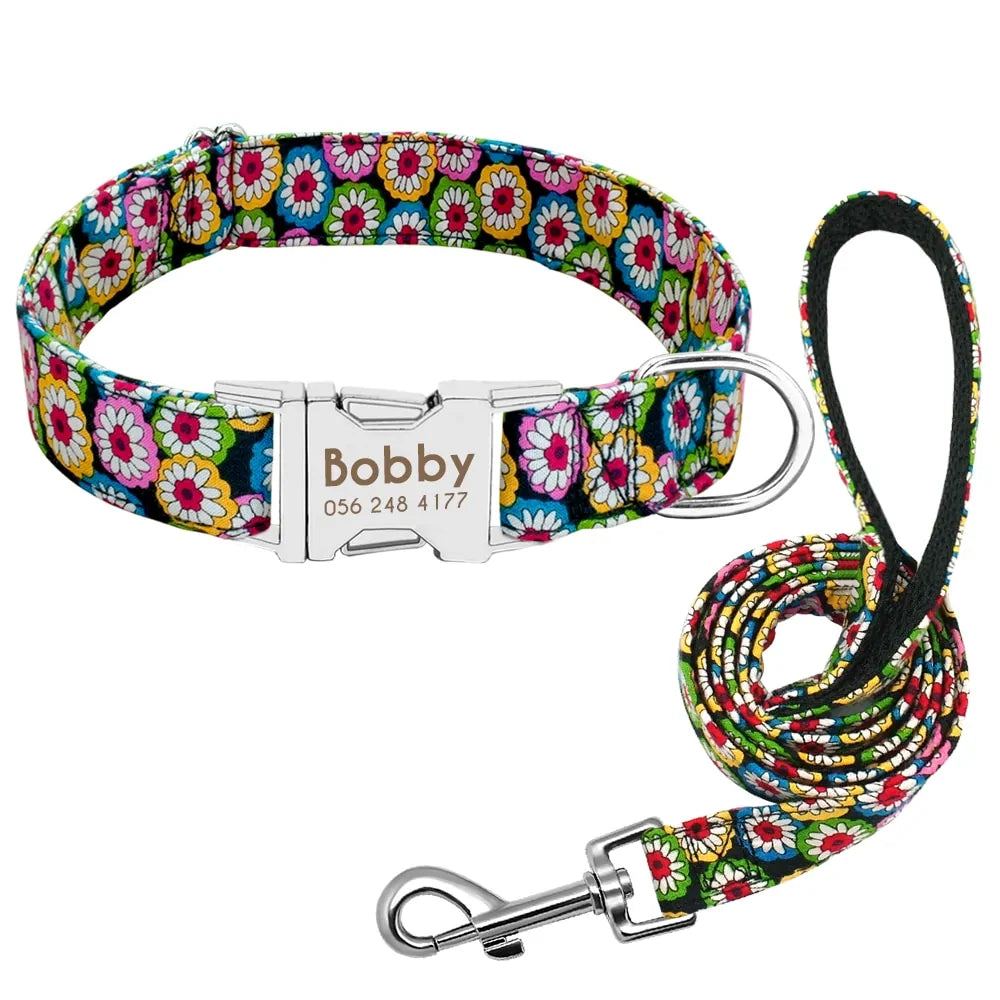 Personalized Nylon Pet Collars